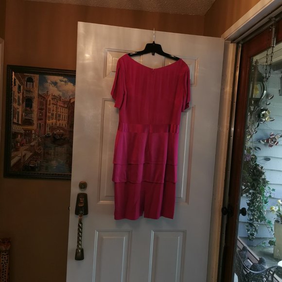 TEMPERLEY PINK ESTHER DRESS - Picture 4 of 10